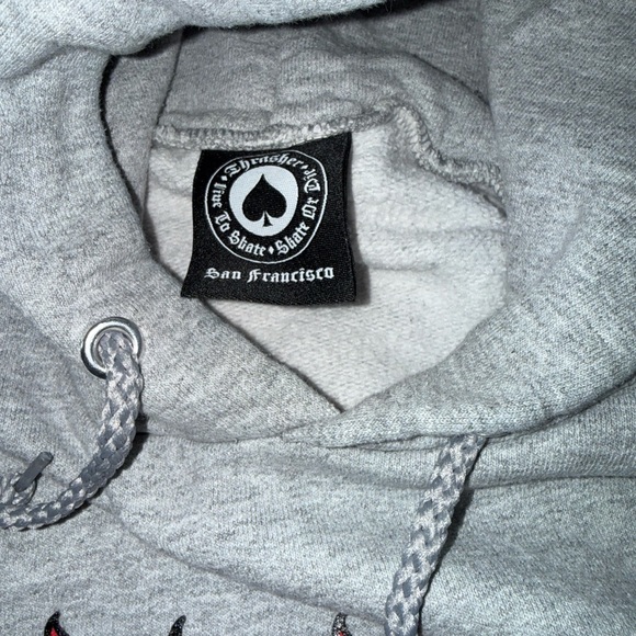 Thrasher Gray Hoodie - Picture 3 of 4